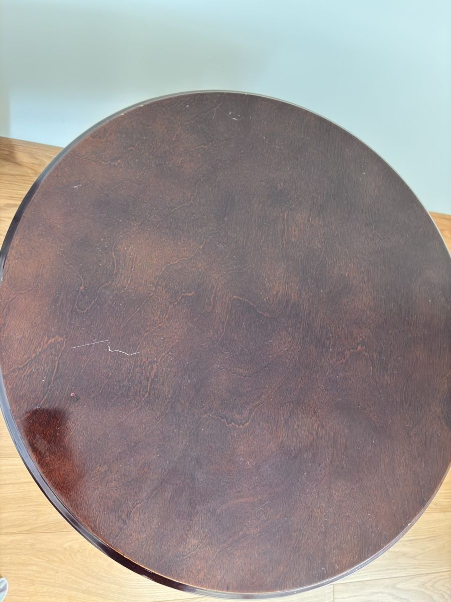 Tavoli: Vintage Round Wood Coffee Table – Usato da Untersiggenthal venduto da mic_ksv9 1