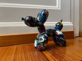 Balloon Dog Skulptur – Graffiti / Pop Art