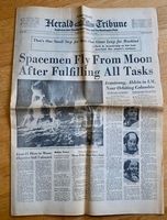 Int. Herald Tribune 1969 Mondlandung total 20 seiten