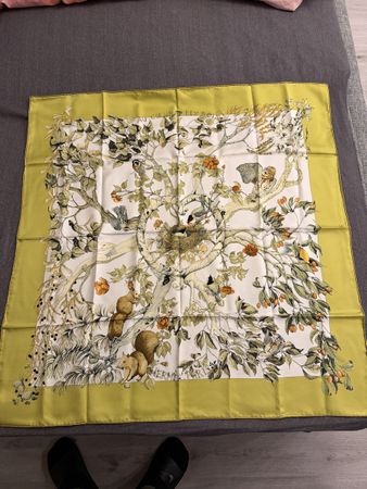 Seidenschal Hermès "Au Coeur des Bois" Rar!