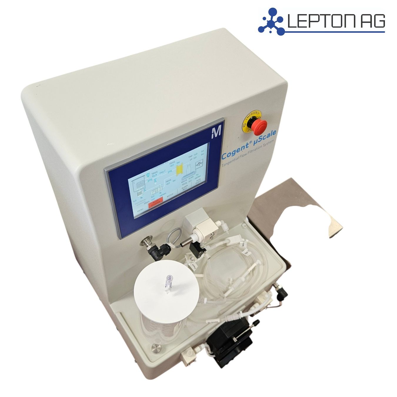 Tutte le macchine: Millipore Cogent® µScale Tangential Flow Filtration System – Usato da Niederdorf venduto da LeptonAG_Labor2 4