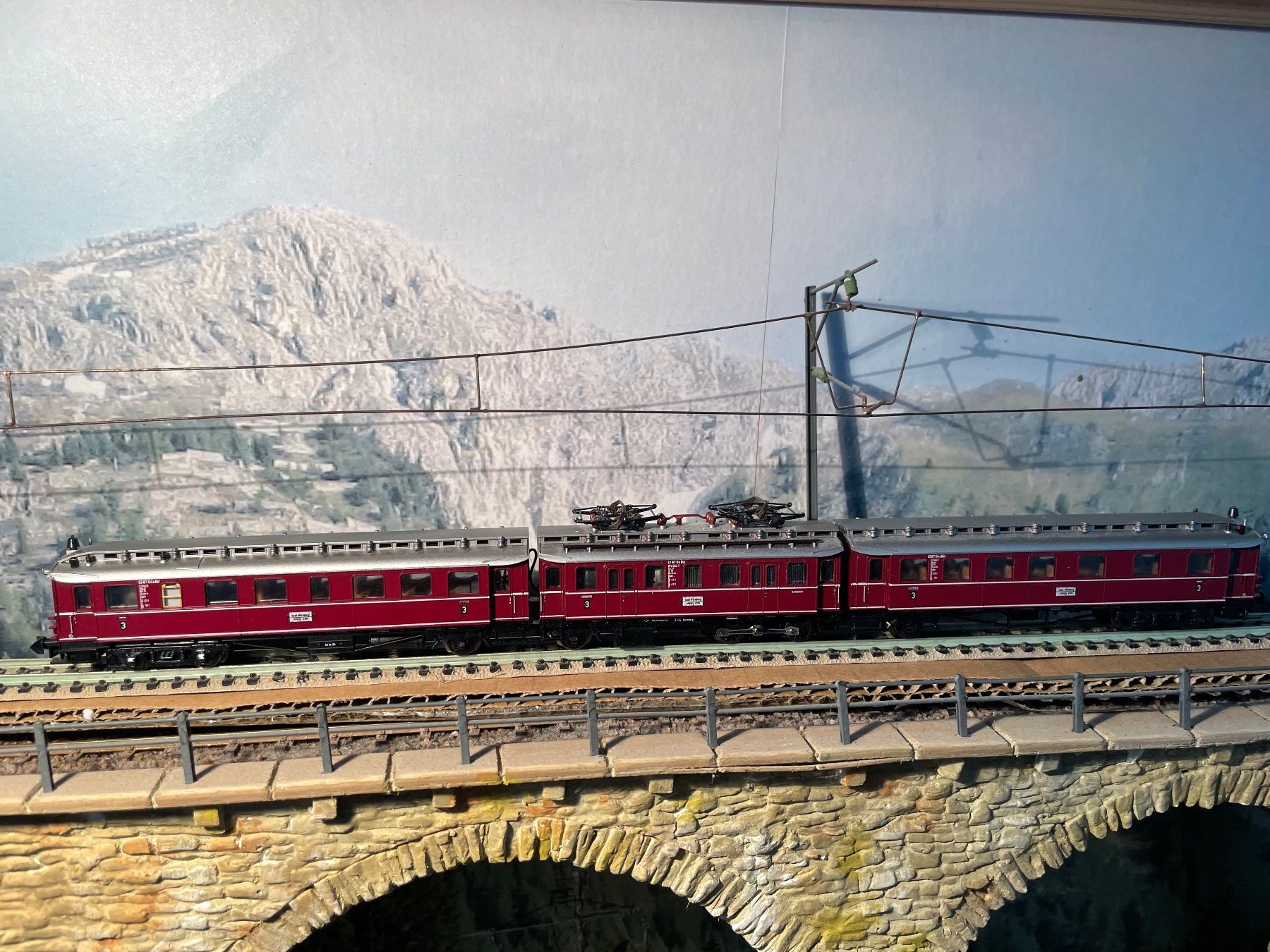 Trix Modellini di ferrovie: Minitrix 2994 E-Triebwagen ET 87 der DB Spur N – Usato da Rorschach venduto da Karotten