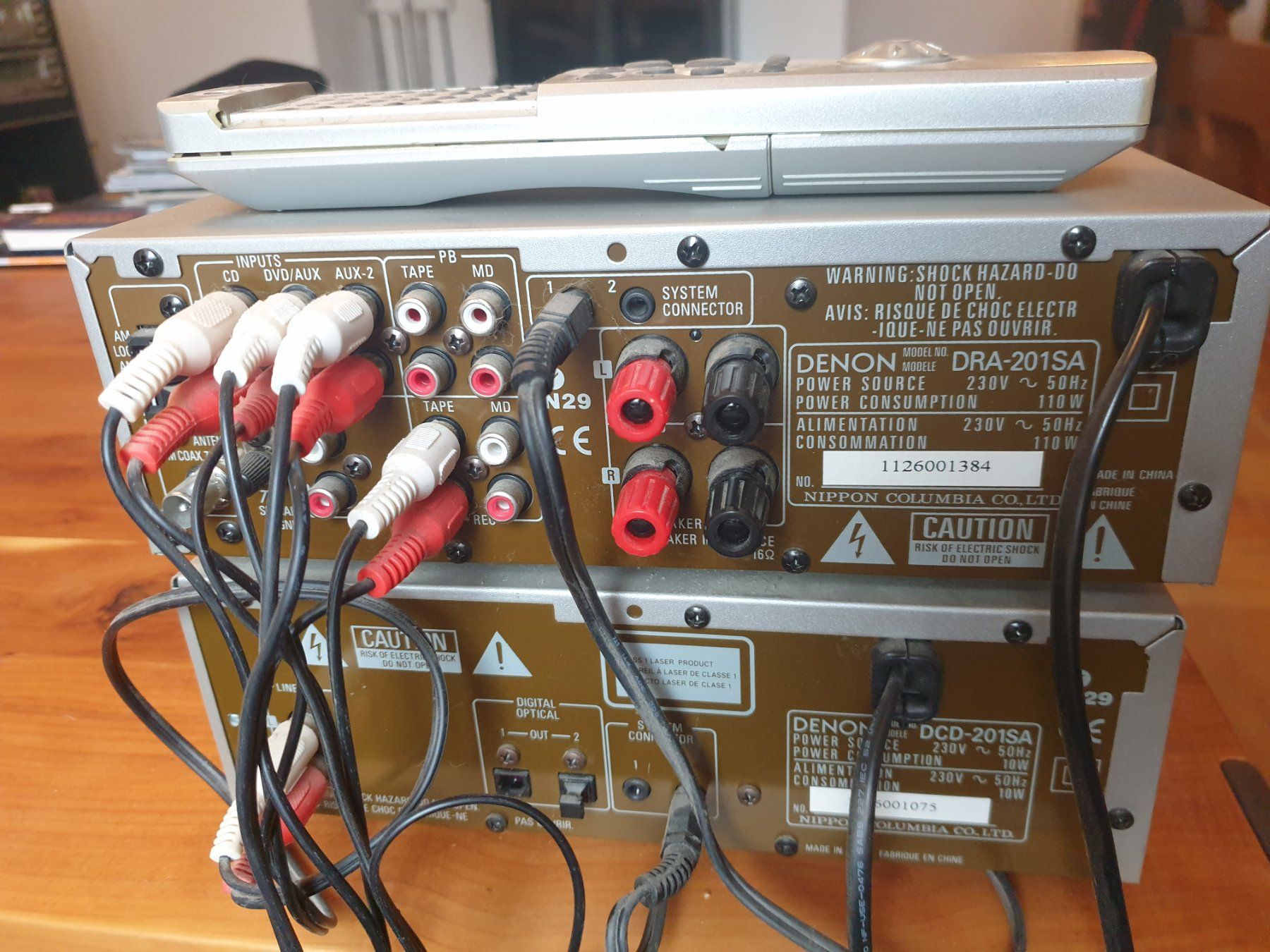 Denon Receiver: Denon Stereoanlage mit Piega Boxen – Gebraucht aus Henggart von chrigel2483 1