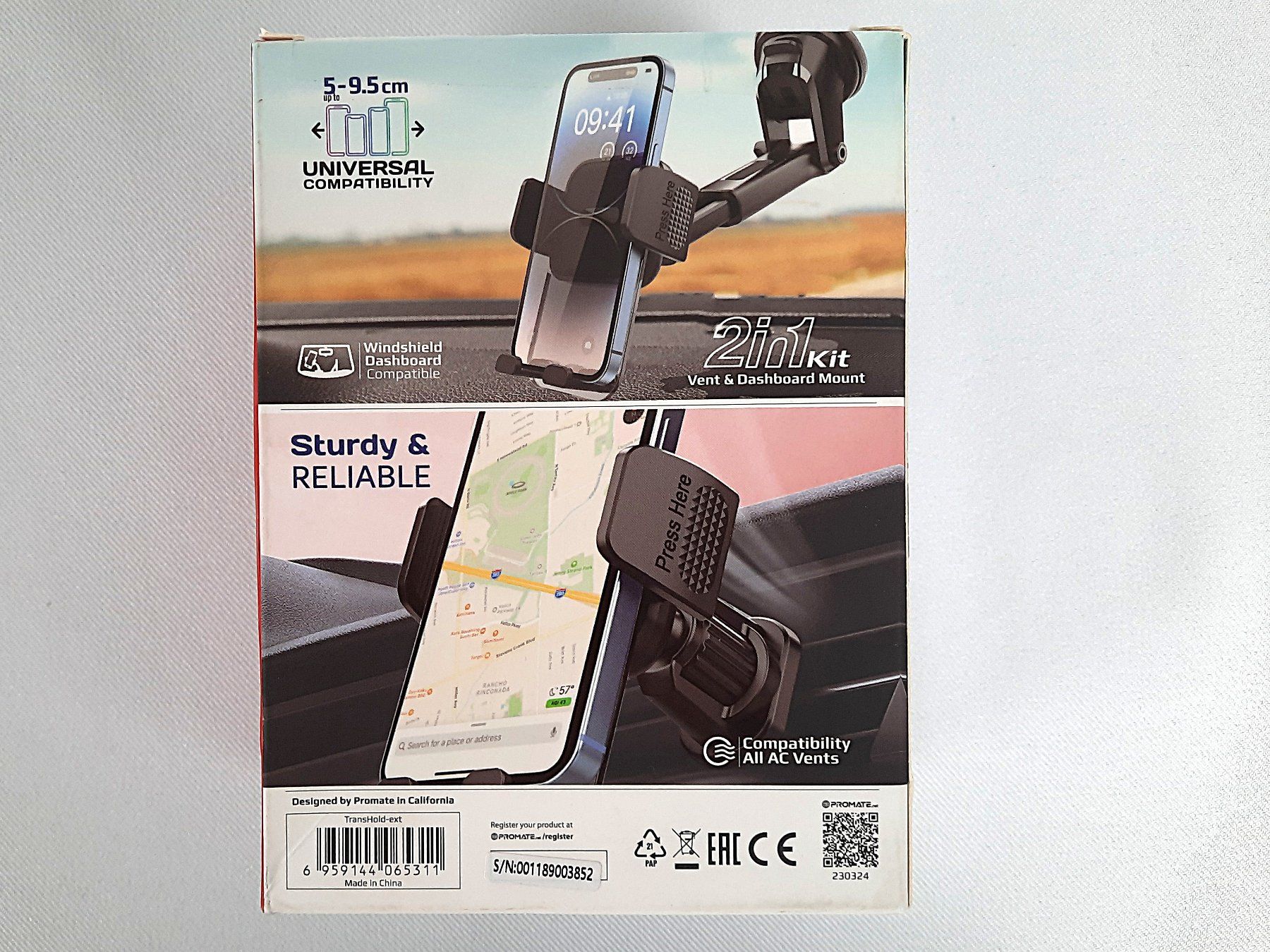 Staffe: PROMATE Handyhalterung Auto – Nuovo (secondo la descrizione) da Beinwil am See venduto da Restwert_Beinwil 4