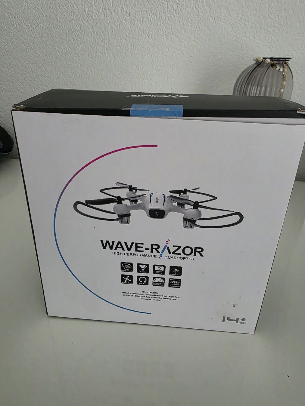 Giocattoli: Wave Razor Quadcopter, neuwertig, 2 Akkus – Nuovo (secondo la descrizione) da Grenchen venduto da pat_m7sp