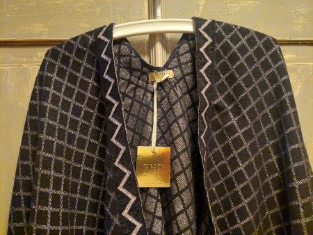 PHO Firenze . Poncho/Schal - 3520003 grigio argento