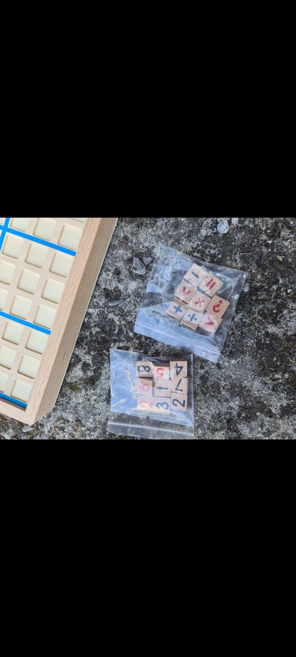 Giochi: Holzspiel Sudoku mit Anleitung – Nuovo (secondo la descrizione) da Niederlenz venduto da DaveDasWahnsinn 1