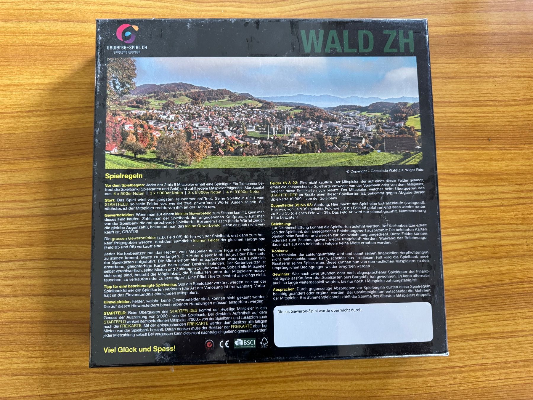 Giochi: Gewerbespiel Wald Spiel Brettspiel – Nuovo e nell'imballaggio originale da Steffisburg venduto da smocky17 3