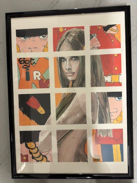 Fumetti: ANTICHE SERIGRAFIE HUGO PRATT 1968 IVALDI – Usato da Davesco-Soragno venduto da cap_67b9