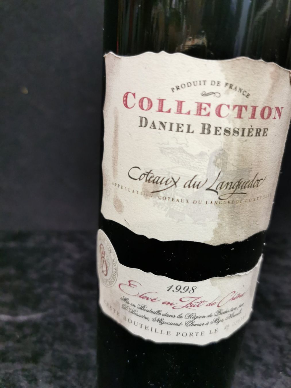 Vino: COLLECTION DANIEL BESSIERE 1998 – Nuovo (secondo la descrizione) da Genève venduto da Leboucheoreilles 1
