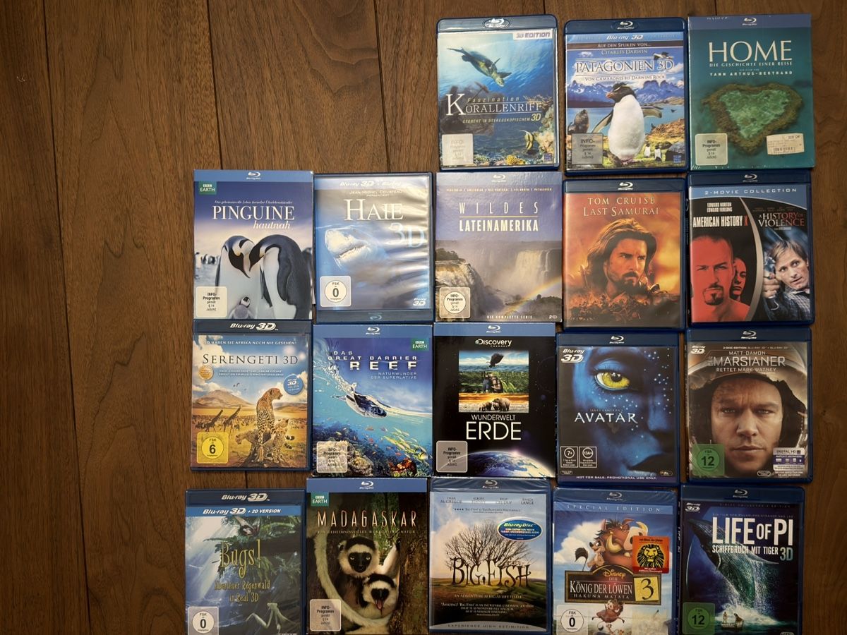 Tutti i DVDs: blu-ray collection – Usato da Oberägeri venduto da dorin_boca