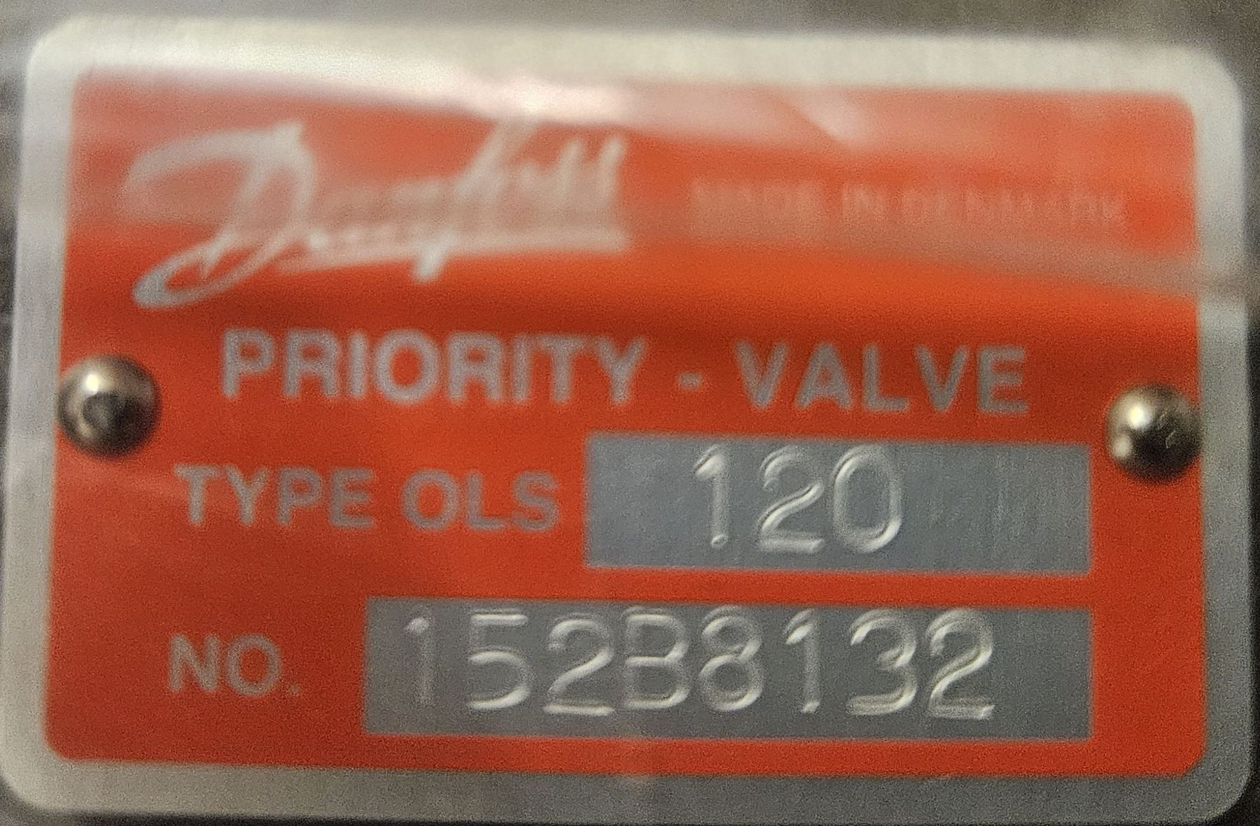Traktoren: Danfoss Priority-Ventil Typ OLS 120, Art. 152B8132 – Neu und originalverpackt aus Bauma von Maese1980 1