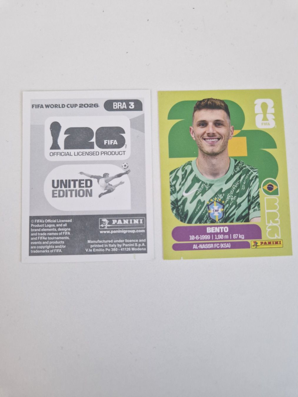 Panini Cartes à collectionner: Panini Sticker BRA3 – Neuf (Voir description) à Stüsslingen par white_angel86