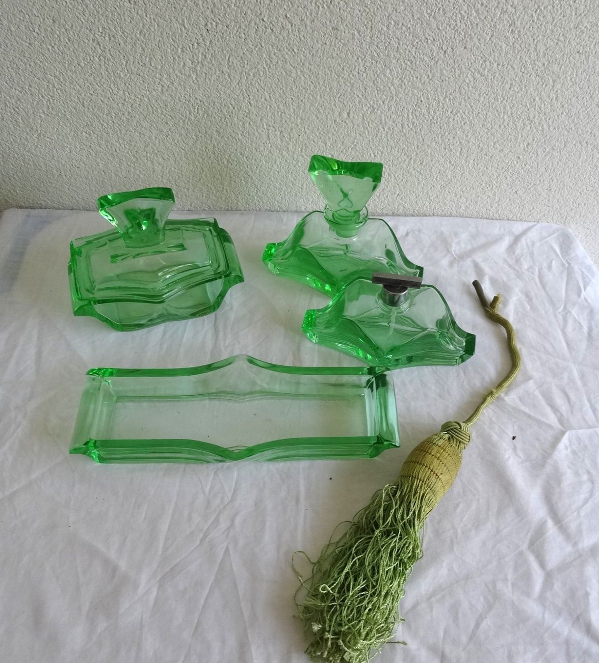 Schminktische: Art Deco Frisiertisch Garnitur – Gebraucht aus Minusio von Mer66 1