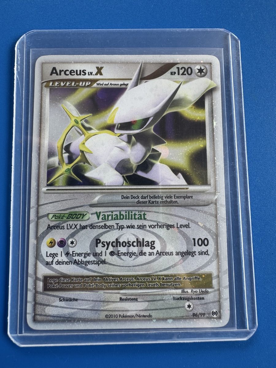 Pokémon Sammelbilder & Trading cards: Arceus lv.X 96/99 DE – Gebraucht aus Bellinzona von Yanpa