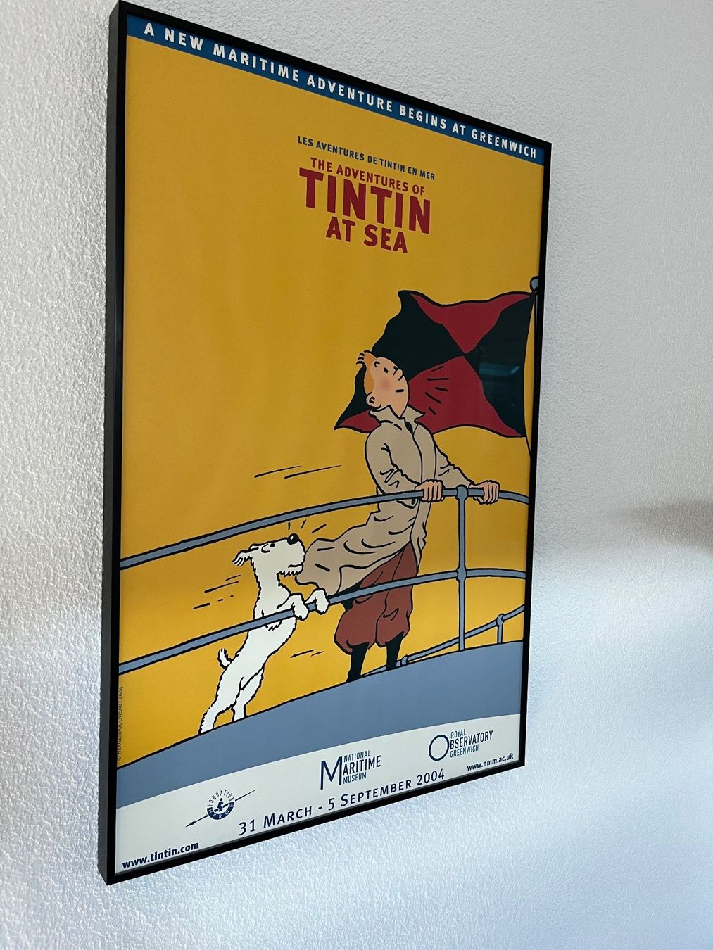 Foto & Immagini: Affiche Tintin at Sea - Hergé – Usato da Givrins venduto da Nicolux01