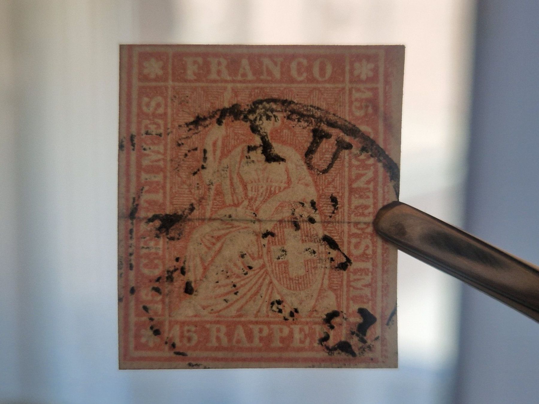 Tutti i francobolli: Strubel 24G, signiert, ab 1.- – Usato da Burgdorf venduto da Glossy01 4