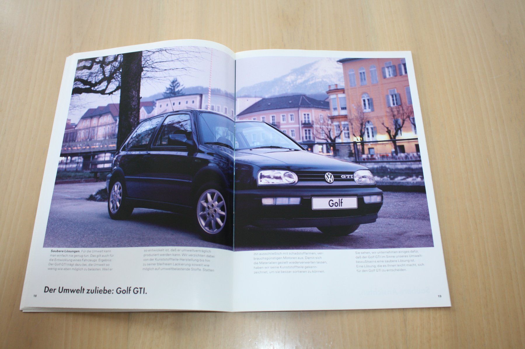 VW Documenti: VW Golf GTI Prospekt 1/1996 – Usato da Wikon venduto da erwin400 5