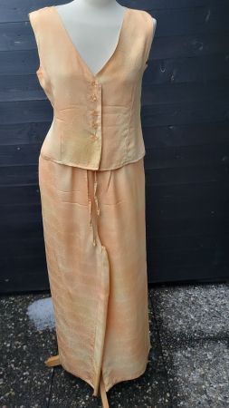 Pantalon &Gilet  en soie