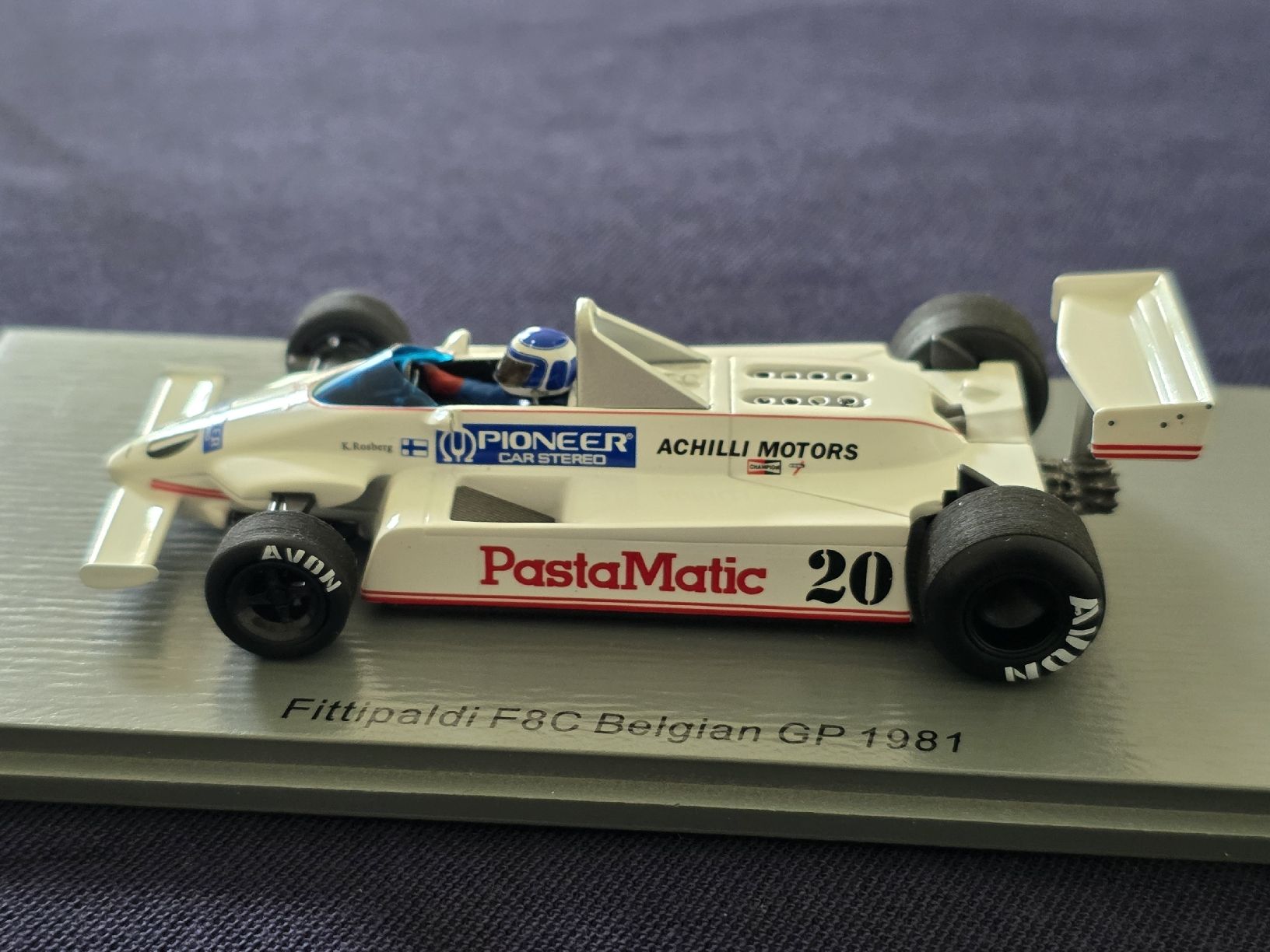 Spark Modellini d'auto: Fittipaldi F8C Keke Rosberg – Nuovo e nell'imballaggio originale da Bilten venduto da C21 3