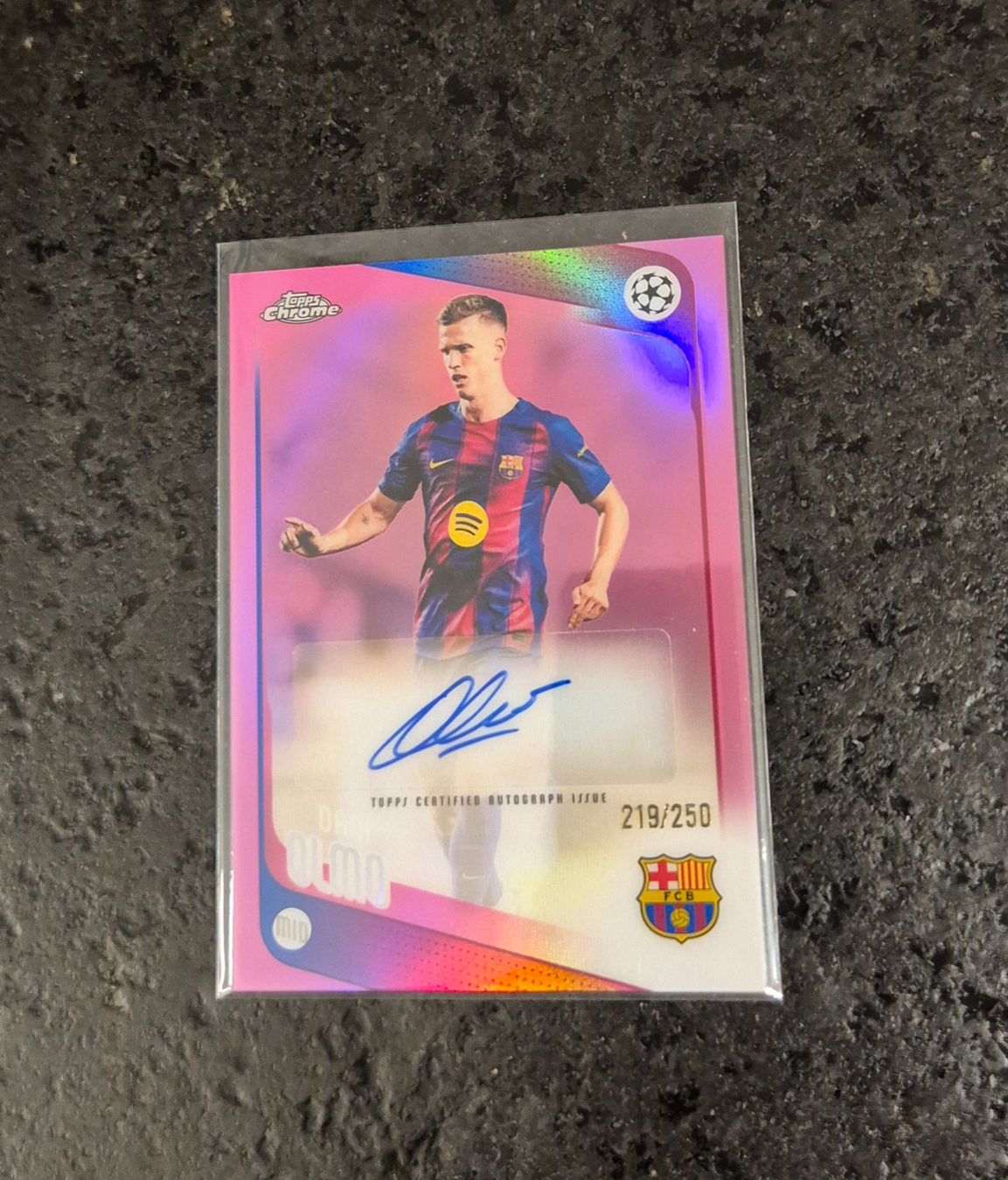 Topps Carte collezionabili: Dani Olmo /250 Autogramm - Barcelona - Topps – Nuovo (secondo la descrizione) da Burg AG venduto da Danoe