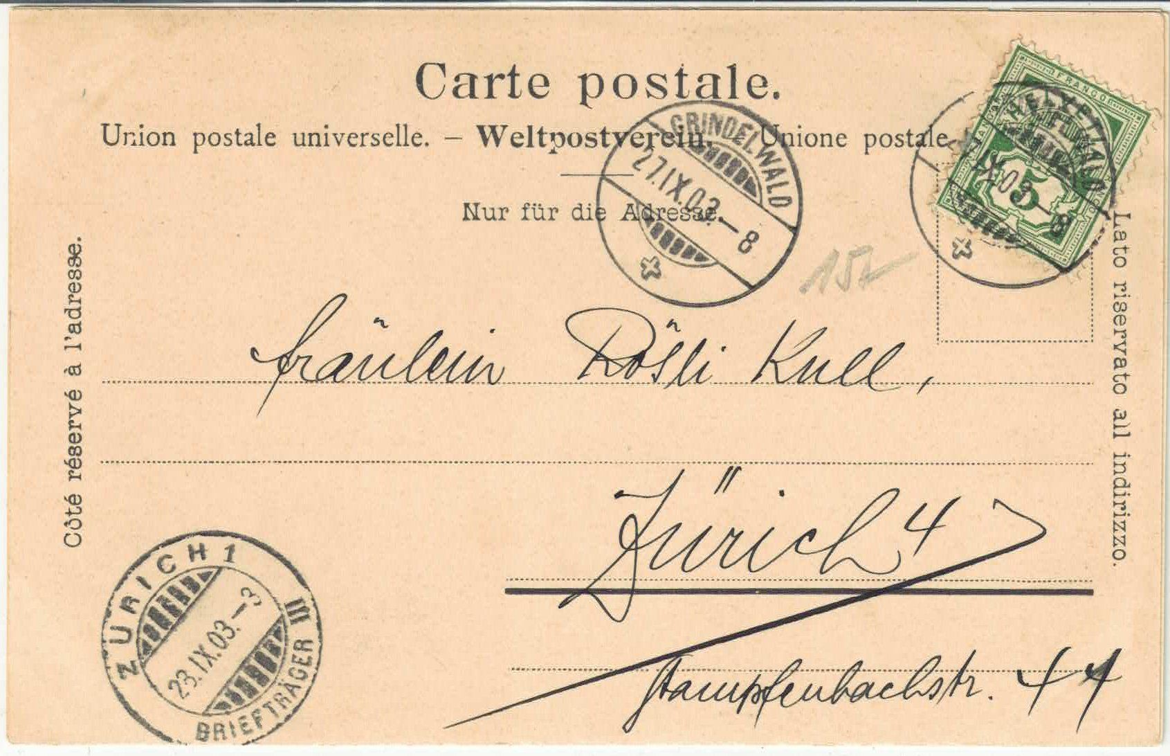 Cartoline postali: Grindelwald - Das Dorf – Difettoso da Ettingen venduto da Kartenplanet 1