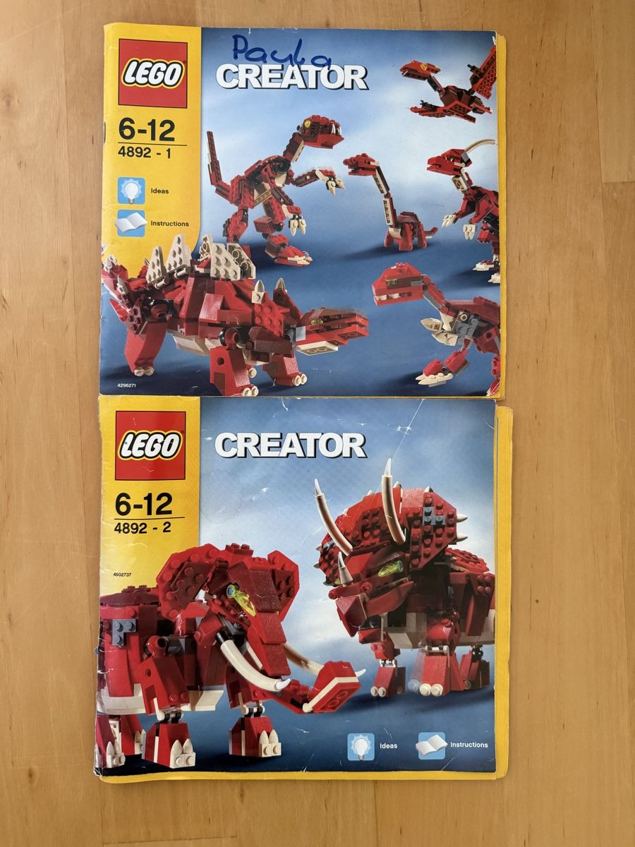Lego Kit di costruzioni: LEGO Creator 4892 Dinosaurier Set – Usato da Rickenbach Sulz venduto da pbf9