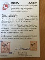 Rayon III breitrandig mit Plattenfehler und Attest