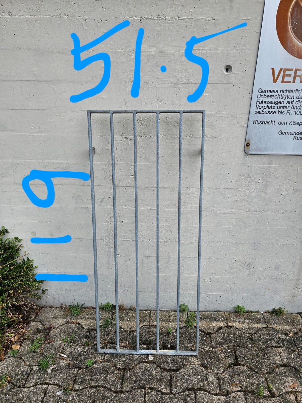 Griglie e Inferriate: Sicherheitsgitter für Fenster – Usato da Küsnacht ZH venduto da StuartJohnston