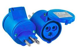 Adapterstecker T23 auf CEE16/3, von EM, NEU ungebraucht