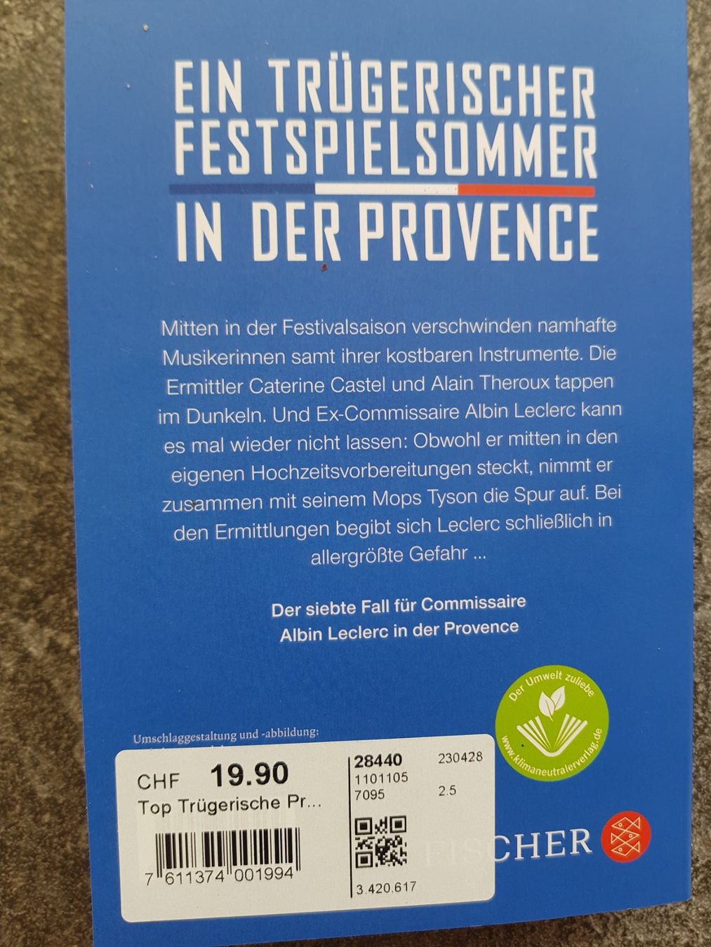 Libri: Trügerische Provence / Pierre Lagrange Kriminalroman – Usato da Dietikon venduto da marconi07 1