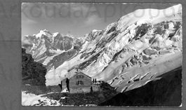 AK sw SAC Mutthorn BE Jungfrau,Ebnefluh ©Gyger rot ≈ 1930