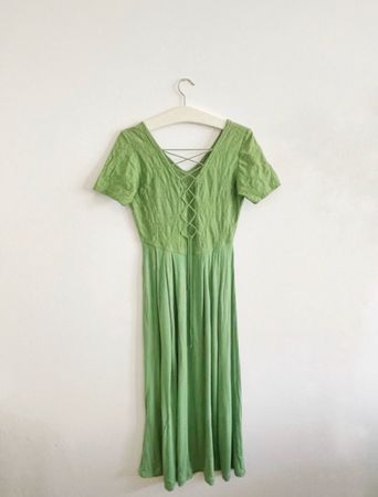 🟢 Vintage Sommerkleid