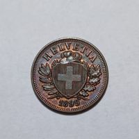 2 Rappen 1899 unz