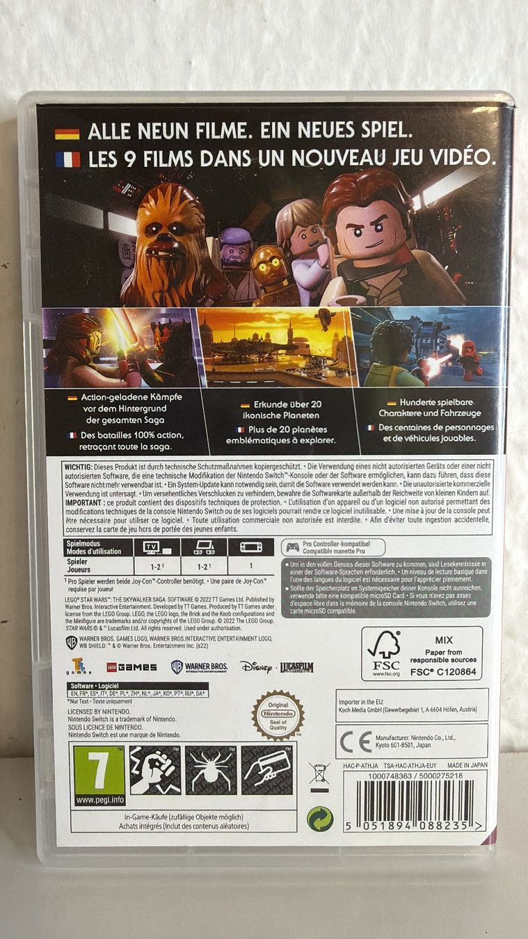 Giochi: Lego Star Wars The Skywalker Saga Switch  – Usato da Ehrendingen venduto da lax21 1