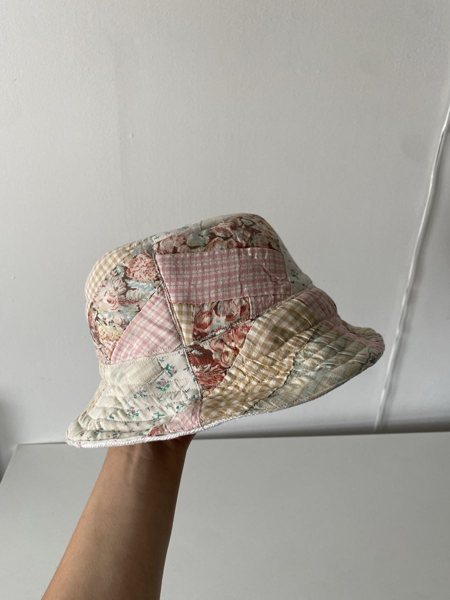Hüte, Mützen & Caps: Patchwork Bucket Hat Fischerhut Sommerhut Unikat Handmade! – Neu und originalverpackt aus lommis von inf_thv8 5