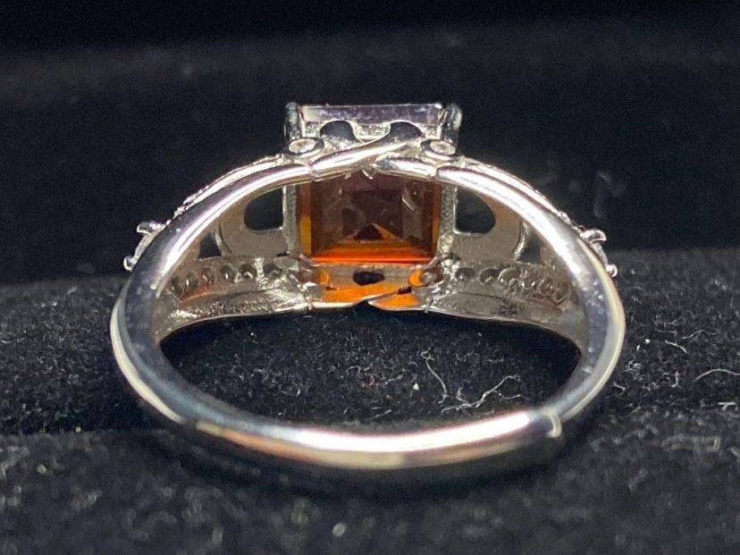 Anelli: Echter Granat Ring Grösse verstellbar 925 Silber – Nuovo (secondo la descrizione) da St. Gallen venduto da GIULESGG 5