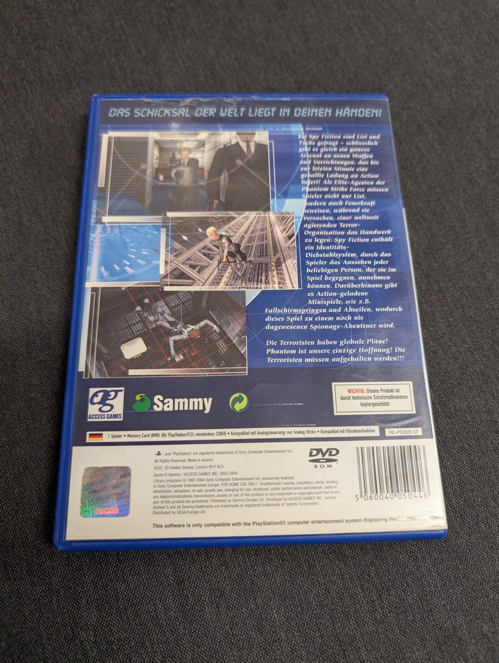 Spiele: Spy fiction Sony playstation 2 – Gebraucht aus Giubiasco von Ticinerd 1