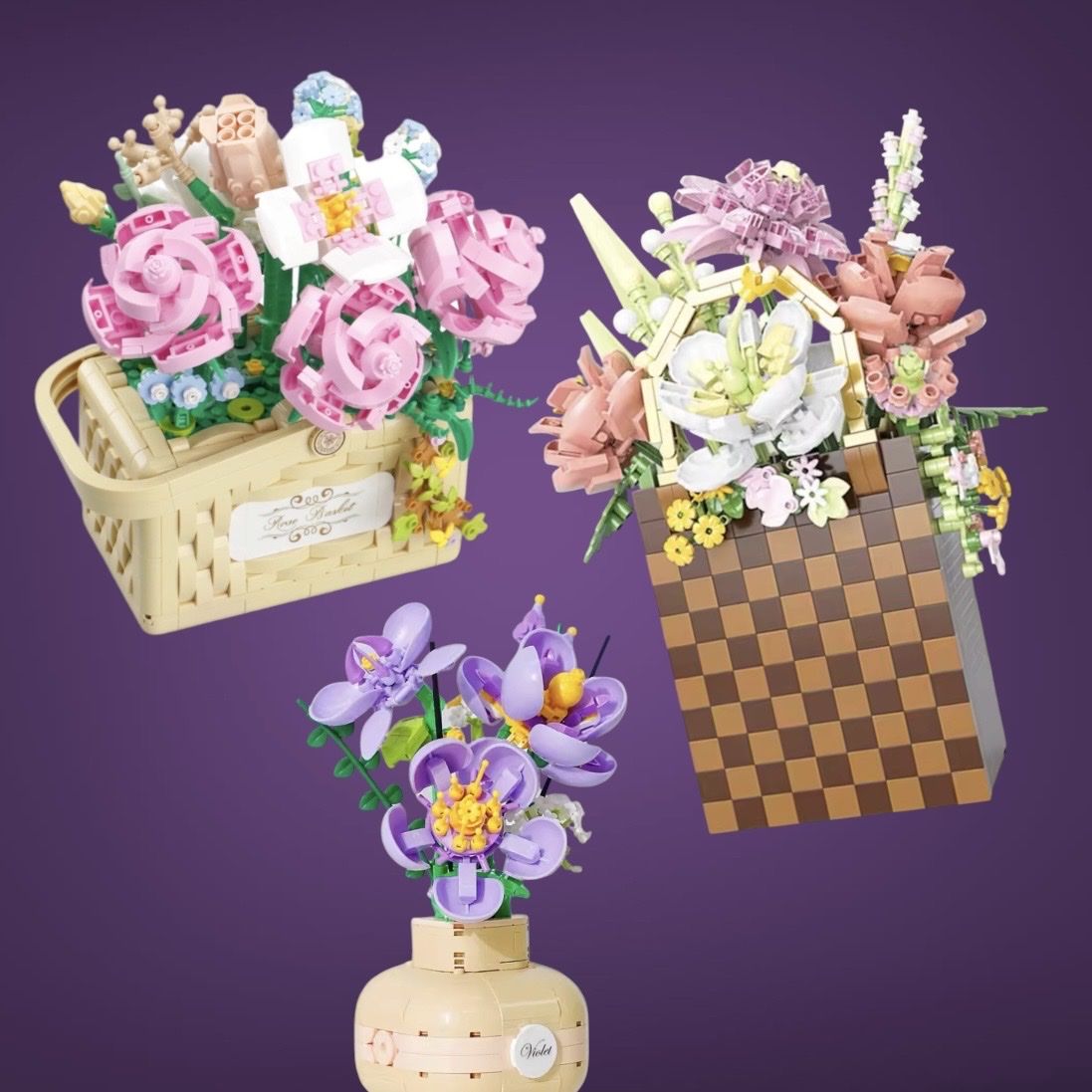 Kit di costruzioni: Lego flowers bouquet set bricks – Nuovo e nell'imballaggio originale da Meilen venduto da angelyxss