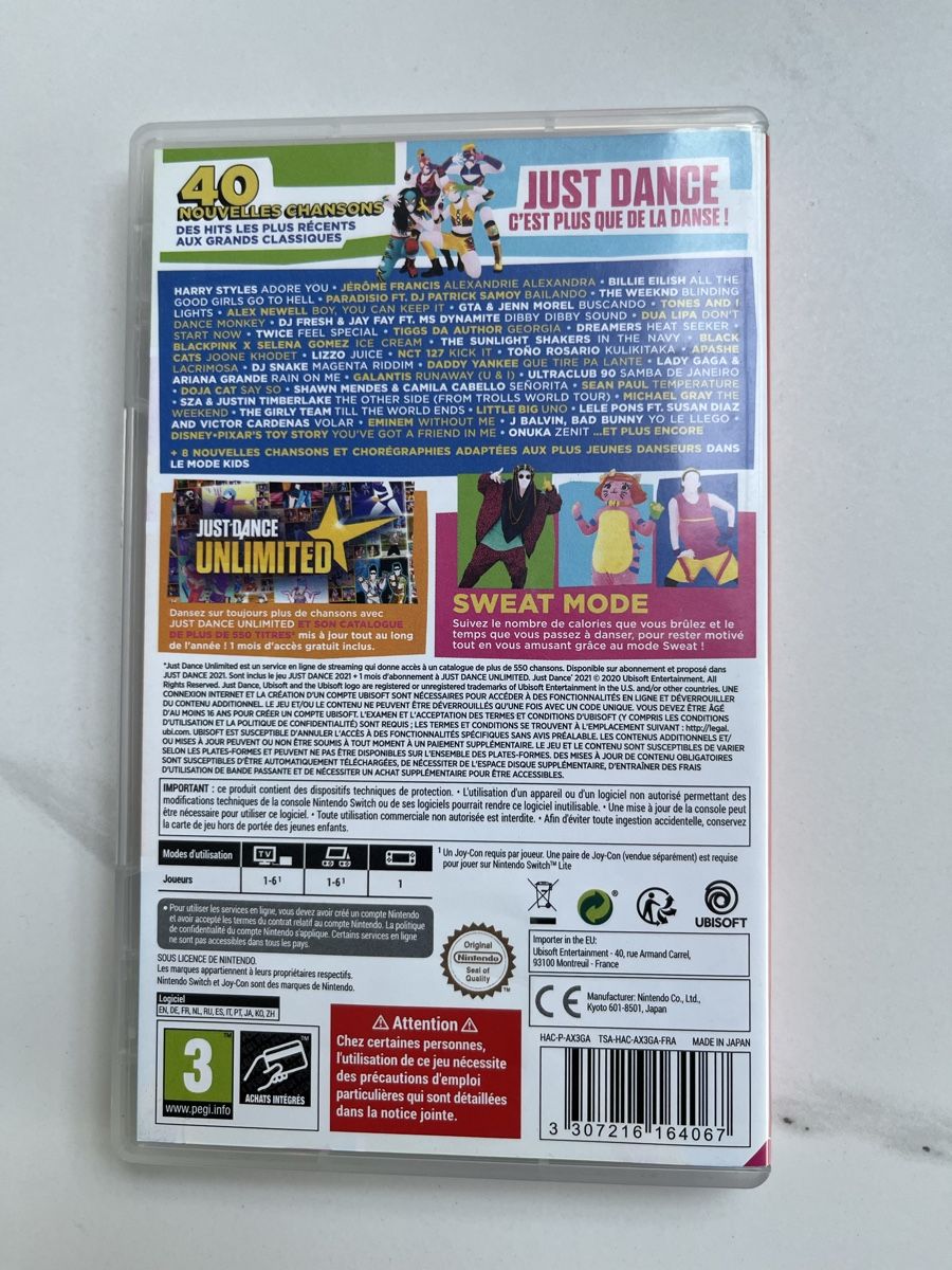 Nintendo Spiele: Just Dance 2021 for Nintendo Switch – Gebraucht aus Vessy von rijl 1
