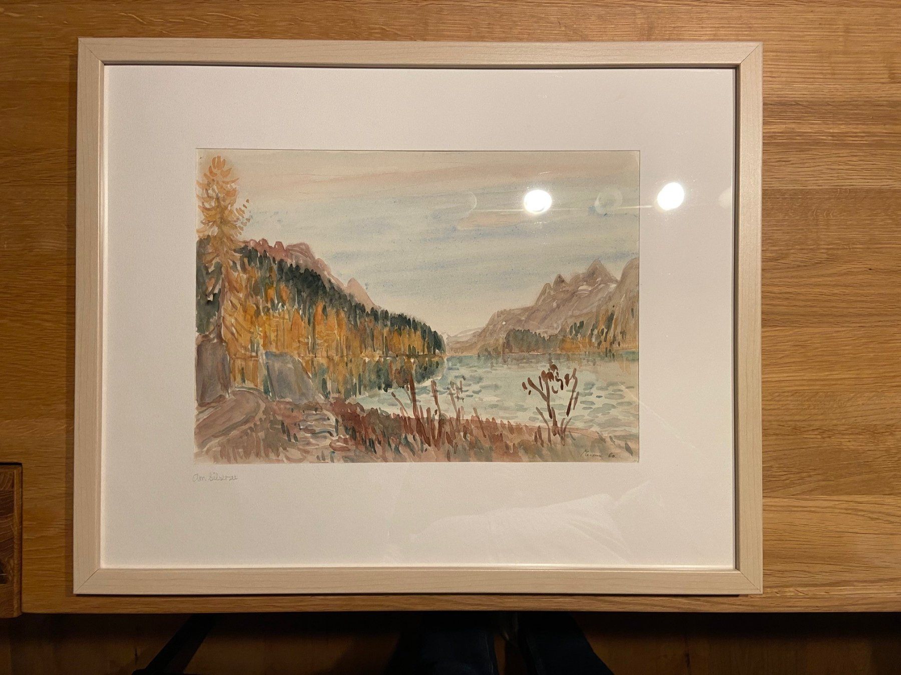 Dipinti: Leonhard Meisser Aquarell 1902 - 1977 – Usato da Chur venduto da Kunst-Chur