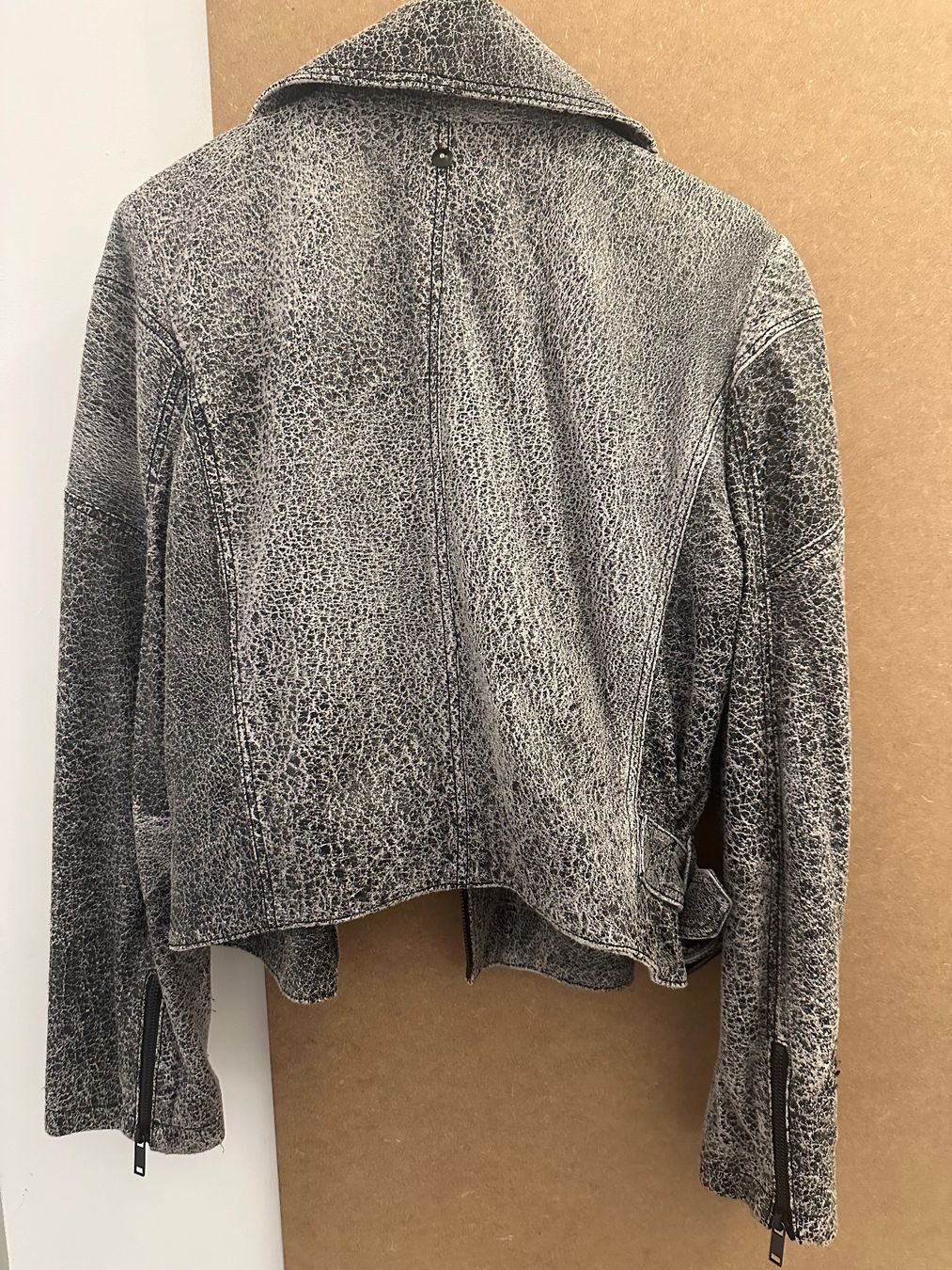 Diesel Jacken: Diesel Lederjacke grau meliert – Gebraucht aus Zürich von rom_gq5t 4