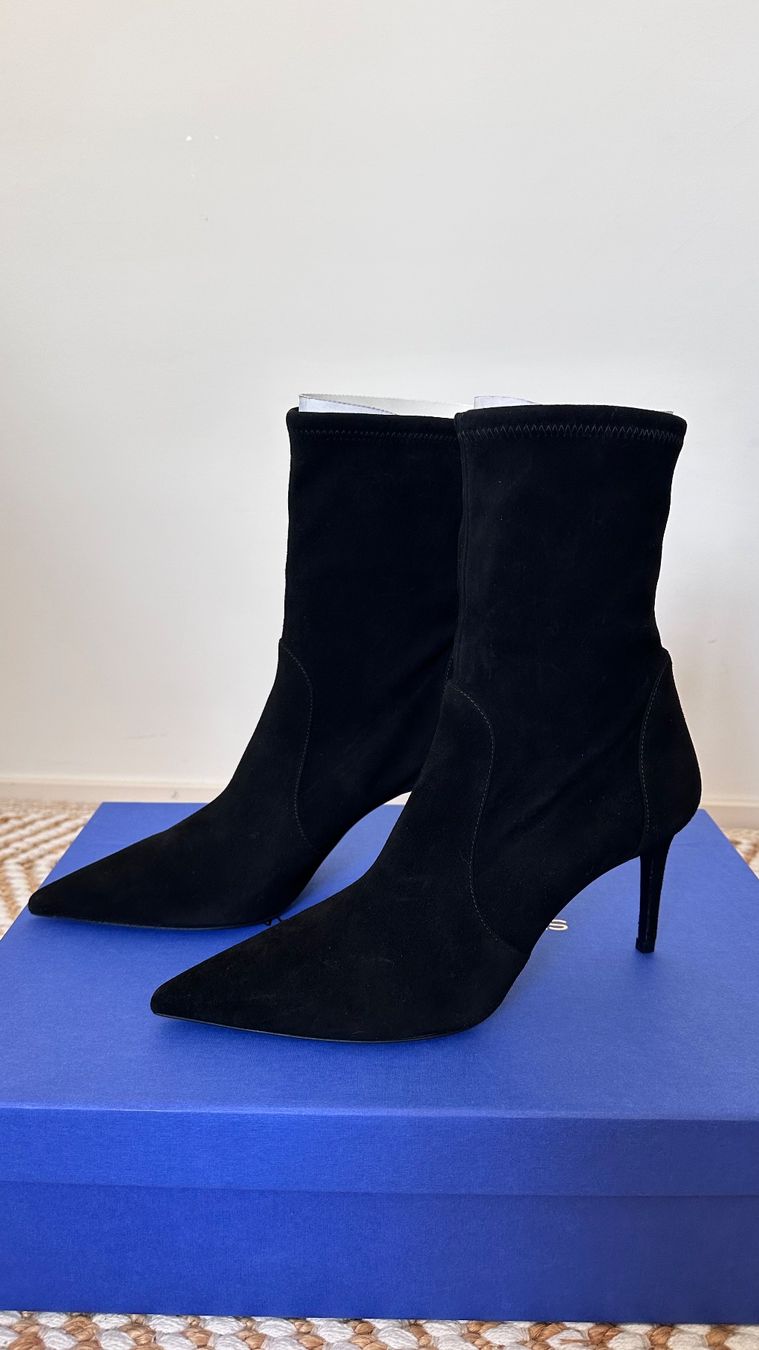 Stuart Weitzman Scarpe da donna: Stuart Weitzman - Stuart Power suede ankle boots - NEW – Nuovo e nell'imballaggio originale da Zürich venduto da laurric 2
