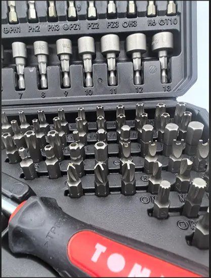Tutti gli attrezzi: TC0128 Universal Bit Koffer - 140-tlg. 1/4" – Nuovo e nell'imballaggio originale da Koppigen venduto da Bracher_Mail-House 3