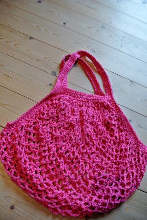 Baumwollnetz *pink von *bommelmützenqueens *neu