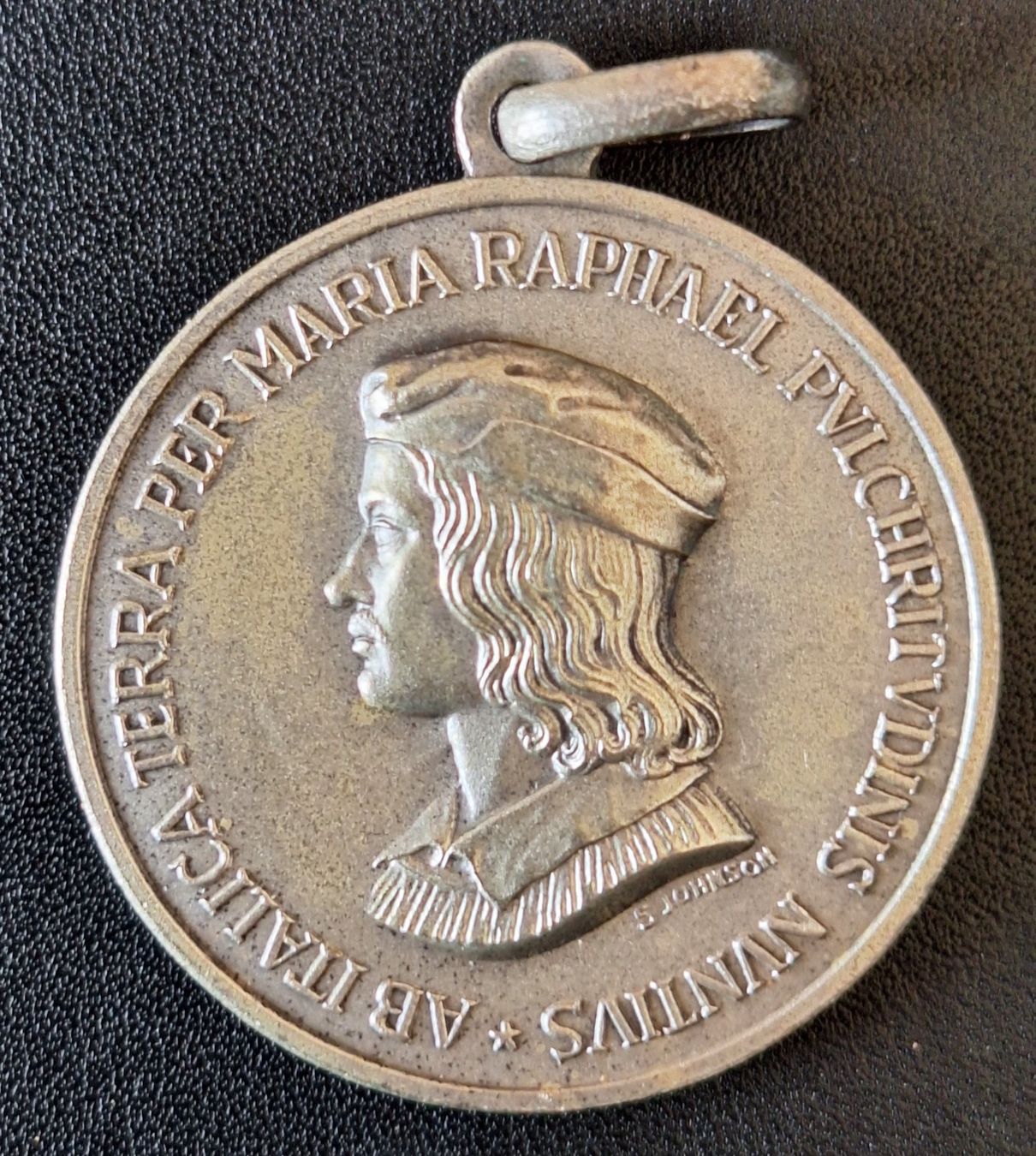 Medaillen: Silber Medaille Italien, Schifffahrt "Raffaello", 1965 – Gebraucht aus Bedigliora von positano 1