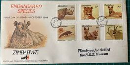 Briefmarken Simbabwe / Zimbawe 1989