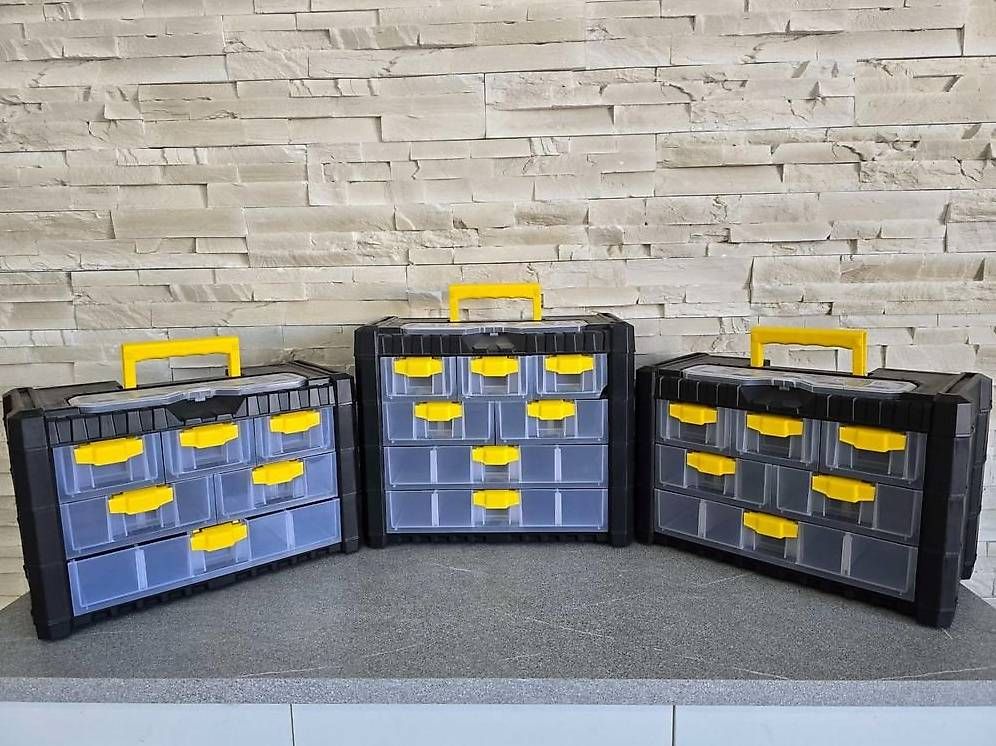Tous les outils: 3 x Sortimentskasten Kleineteilemagazin Sortimentbox – Neuf avec emballage d'origine à Bad Ragaz par markodel 2