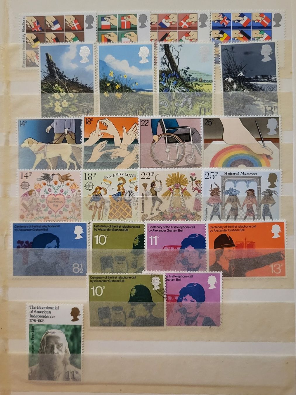 Tutti i francobolli: Grossbritannien UK, Lot Postfrisch + Gestempelt – Usato da Castione venduto da Rx-stamps 4