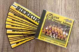 FC Schaffhausen Special Edition CD und „Bierkurve“-Kleber